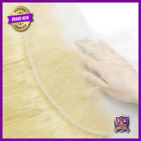 13x4 HD Lace Frontal Human Hair Extension 12 Inch Straight Pre Plucked